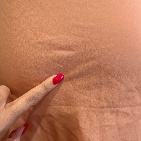 Vintage Butterfly Embroidered Peach Slip - Picture 9 of 14